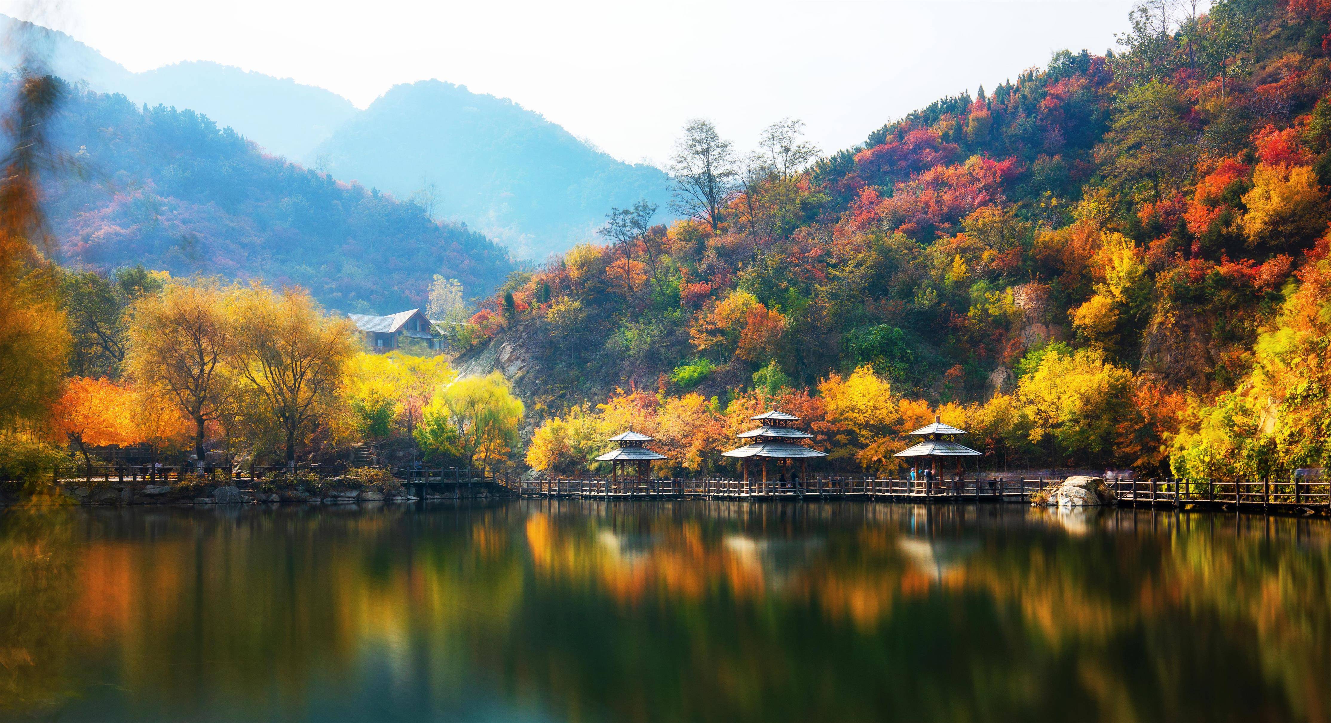 浪漫风景图片大全山水图片