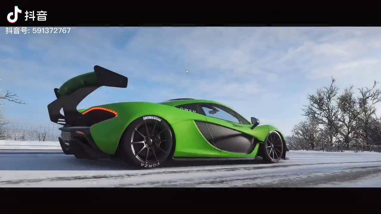 地平线4:传说中的封号神车——迈凯伦owens p1 地平线4 游戏_owens