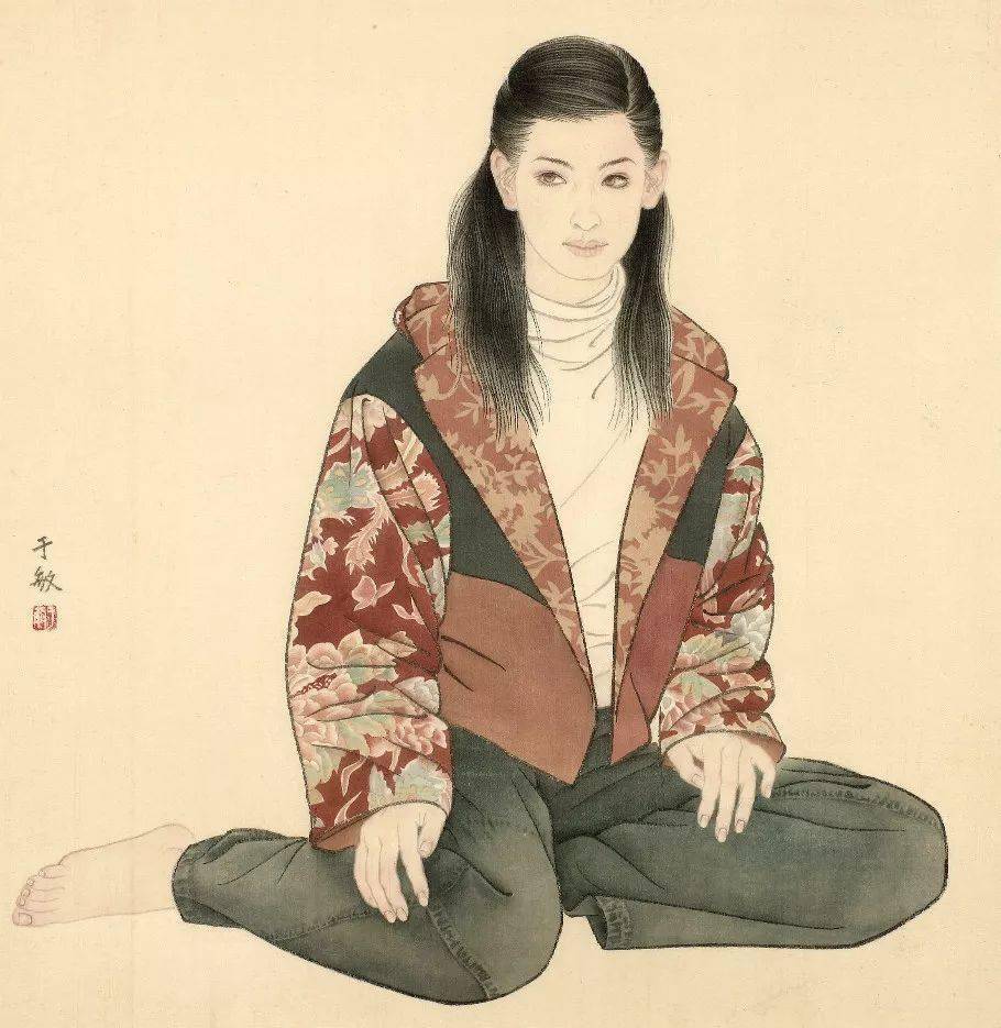 当代工笔人物百家精品合集,水平是高!_作品_赵国经_王美芳