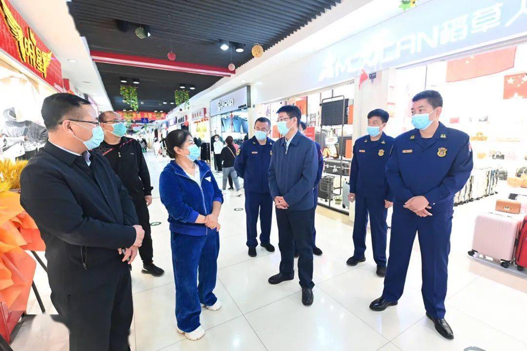 鸡西市委常委,副市长张涛带队开展"迎二十大百日攻坚"消防安全专项