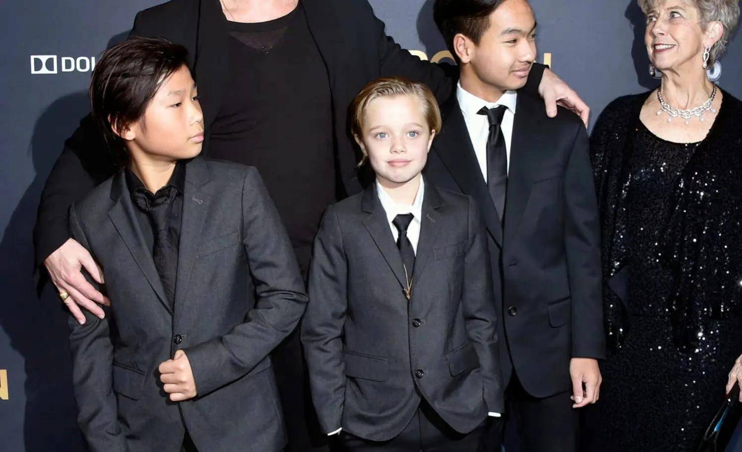 朱莉和皮特的女儿希洛, 首次以裙装亮相,完美复刻爹妈颜值 !