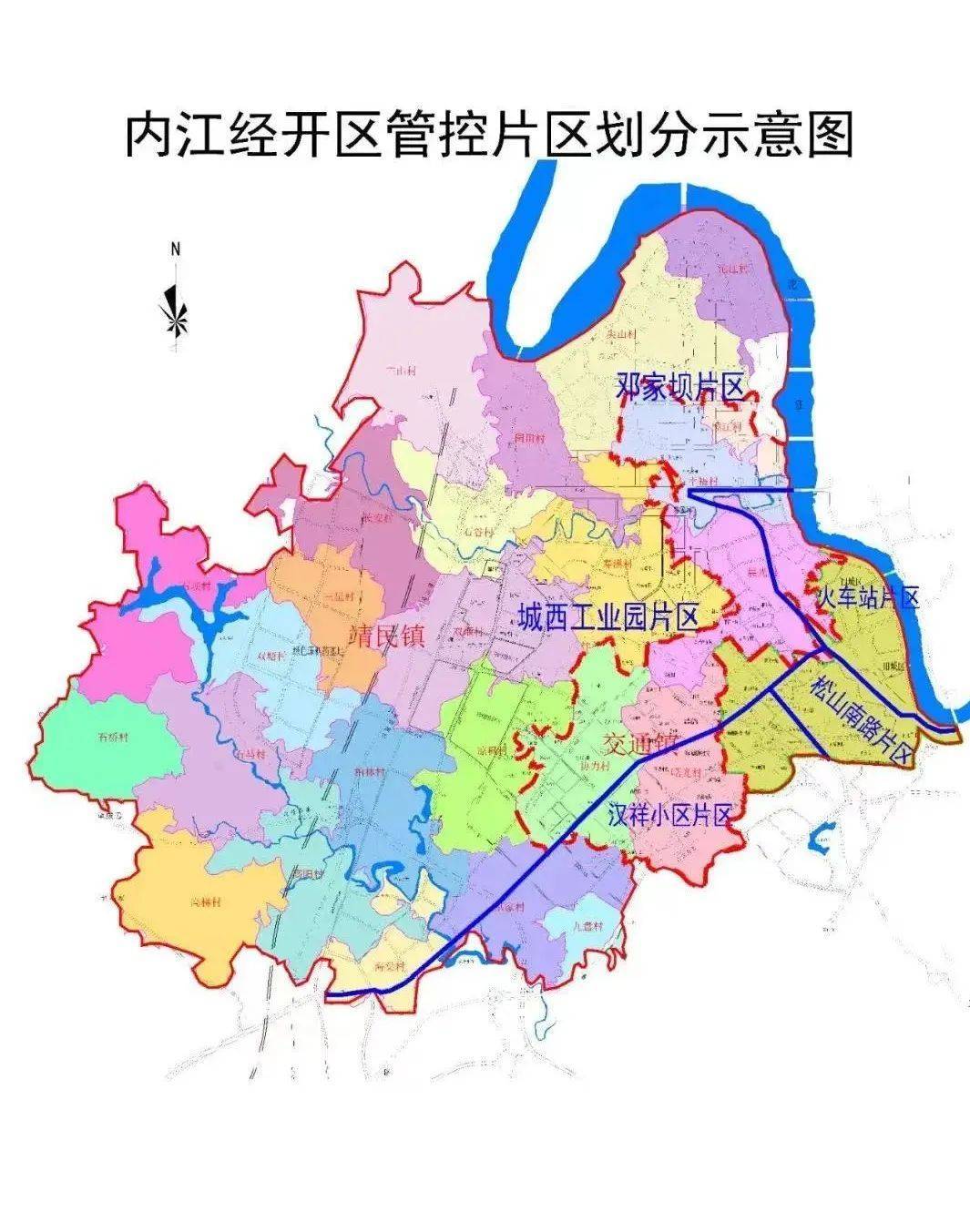 内江市东兴区乡镇地图图片