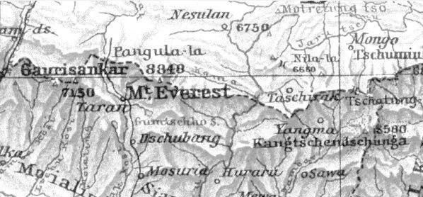 珠穆朗玛峰的英文名字为什么是Everest？