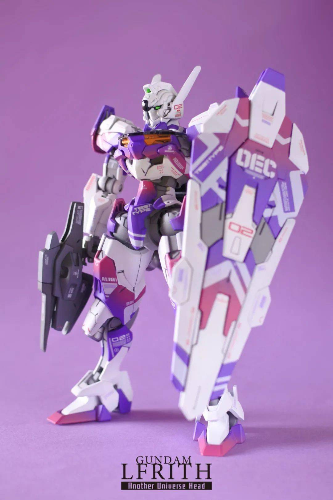 炫彩涂装,hg魔灵高达换色_机体_公众_来稿