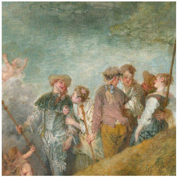 洛可可艺术风格的开创者华托