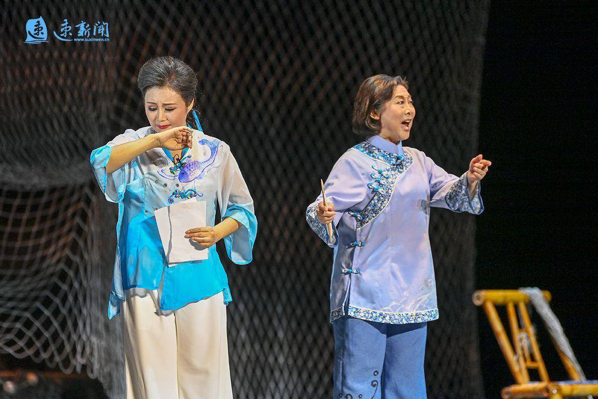 小剧场柳琴戏《渔歌》汇报演出圆满落幕_建设_戏剧_余妹