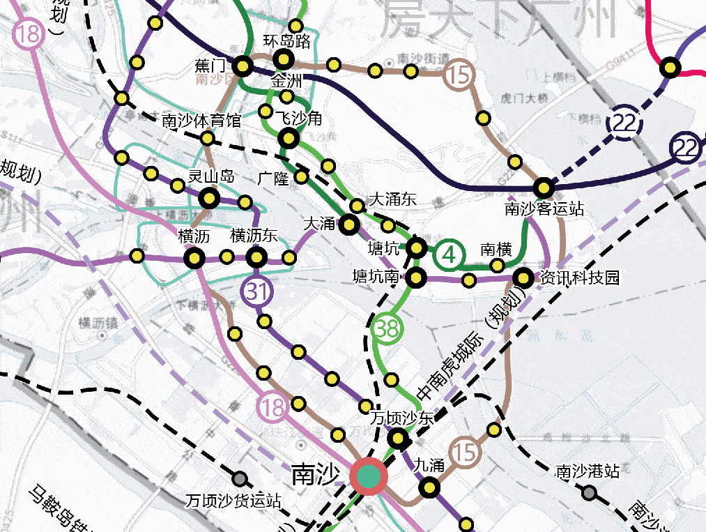 南沙规划部发声!地铁15号线,22号线南延有望提早建设!_工作_城市_国际