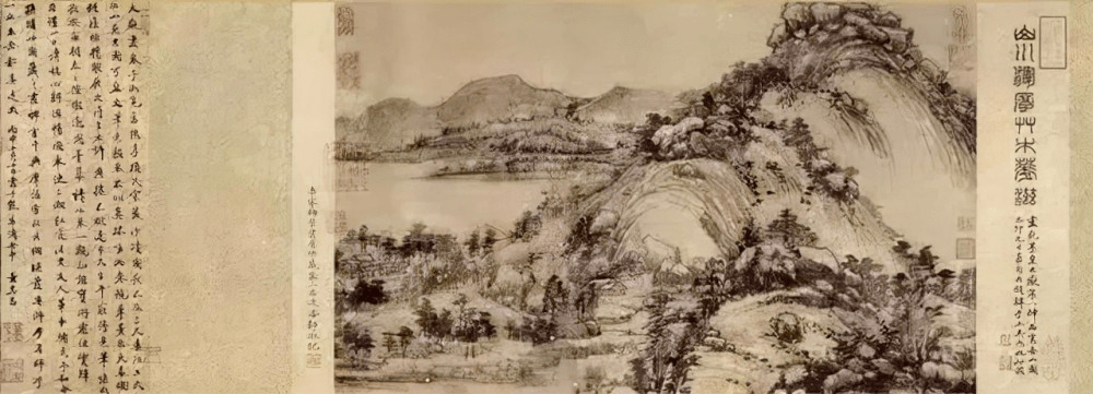 江淮读书月·每周一展丨被“量产”的《富春山居图》_名画_沈周背_文化
