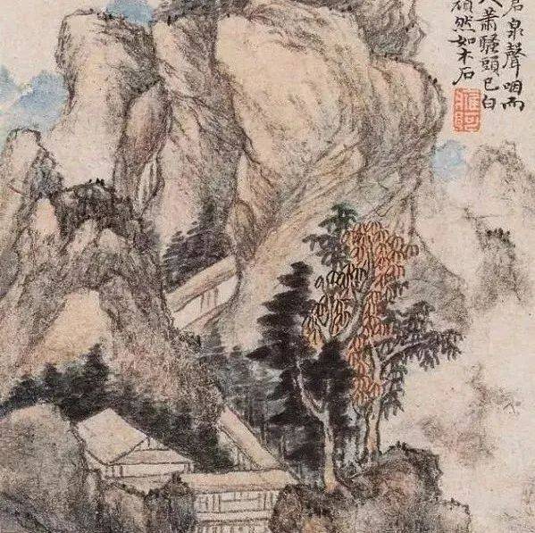 中国画的枯笔之境_戴本孝_董其昌_倪瓒