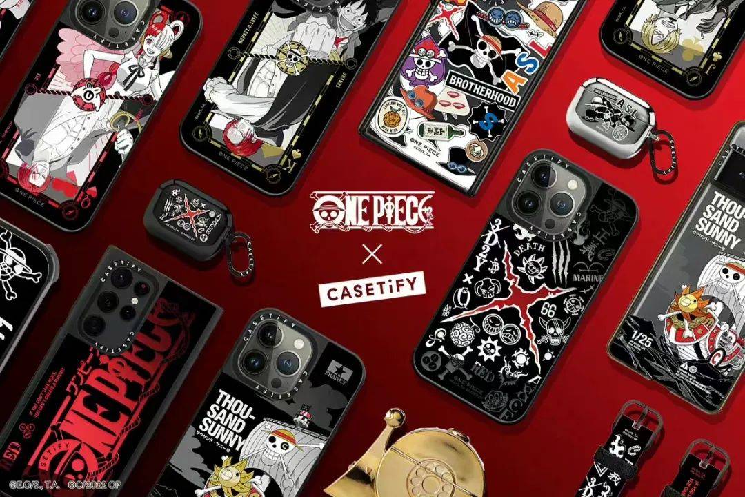 海贼王手机壳还是剧场版联名？CASETiFY x 《One Piece RED》系列公布！_造型_上市_合作