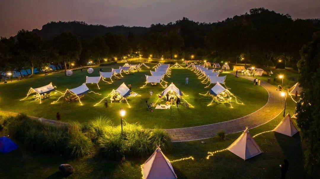 缙云六大露营基地,向你发出邀请_营地_帐篷_位置