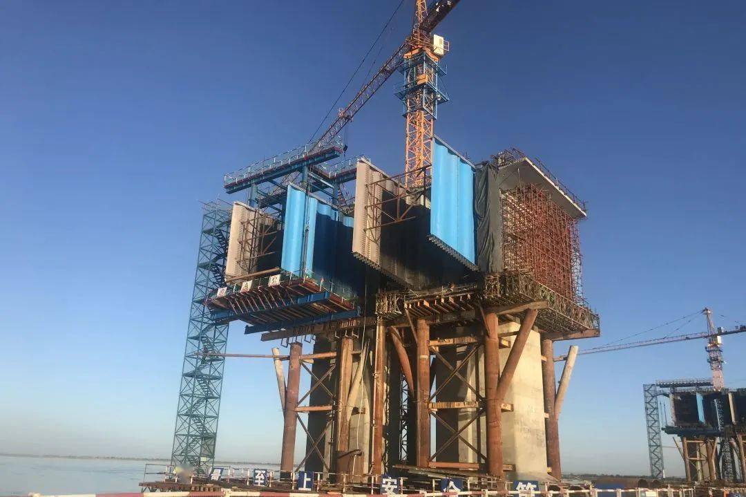 国内联长最长的波形钢腹板梁式桥——昭君黄河特大桥顺利完工_施工_主