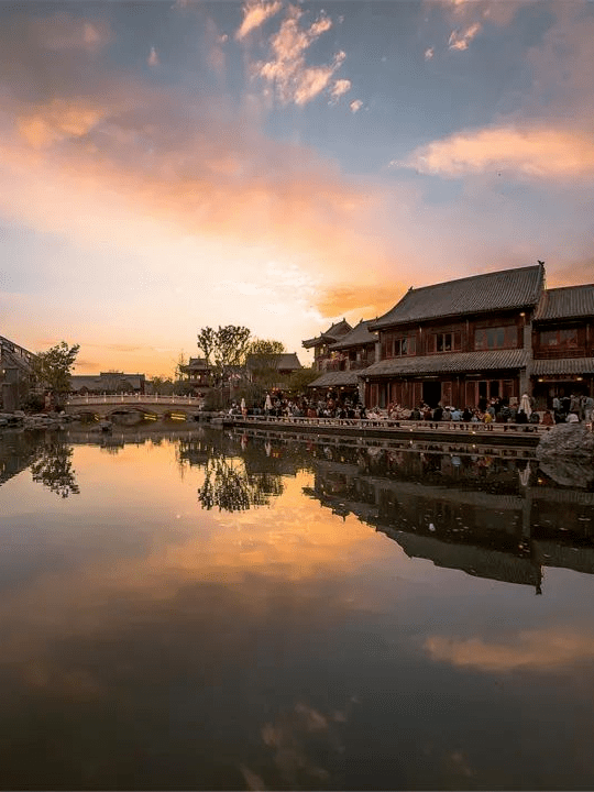 秋日无限好,让洛阳秋天的美景治愈生活中的疲倦~_西苑公园_美的_油画