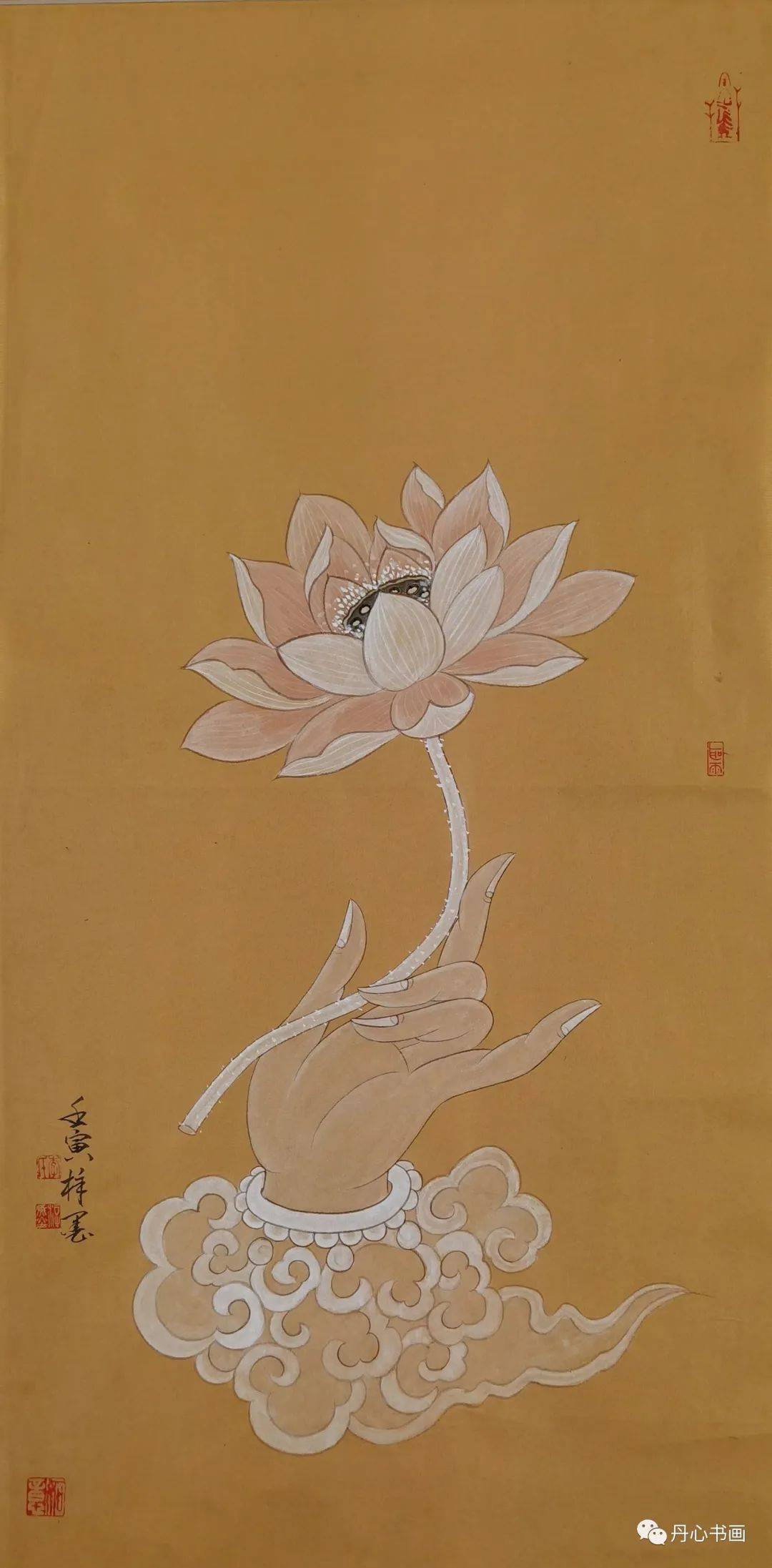 笔墨高古,清新淡雅|书画家李梓墨_作品_公鸡_书画展