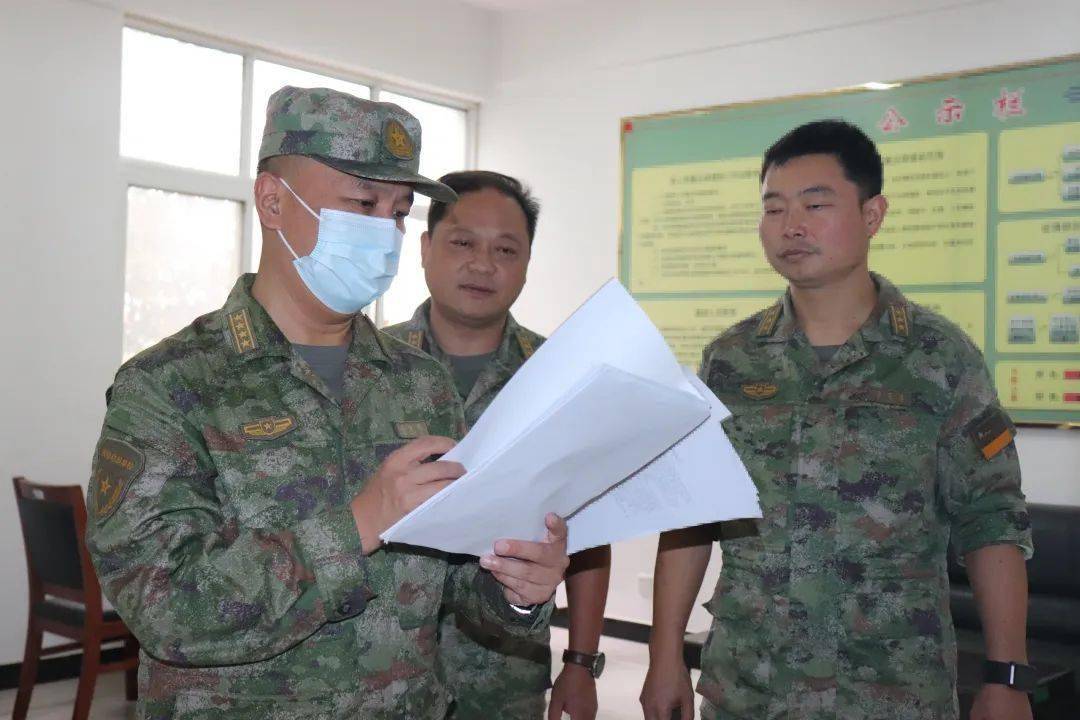 【新闻】河南省周口军分区领导到西华县人武部检查督导安全工作