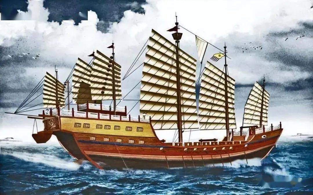 博士的身份,可以拍着胸脯保证,这么大的木头船在明朝是根本造不出来的