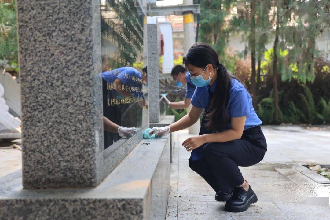 观,价值观,锦绣社区青年汇带领青年前往刘仕绥烈士陵园聆听先烈事迹