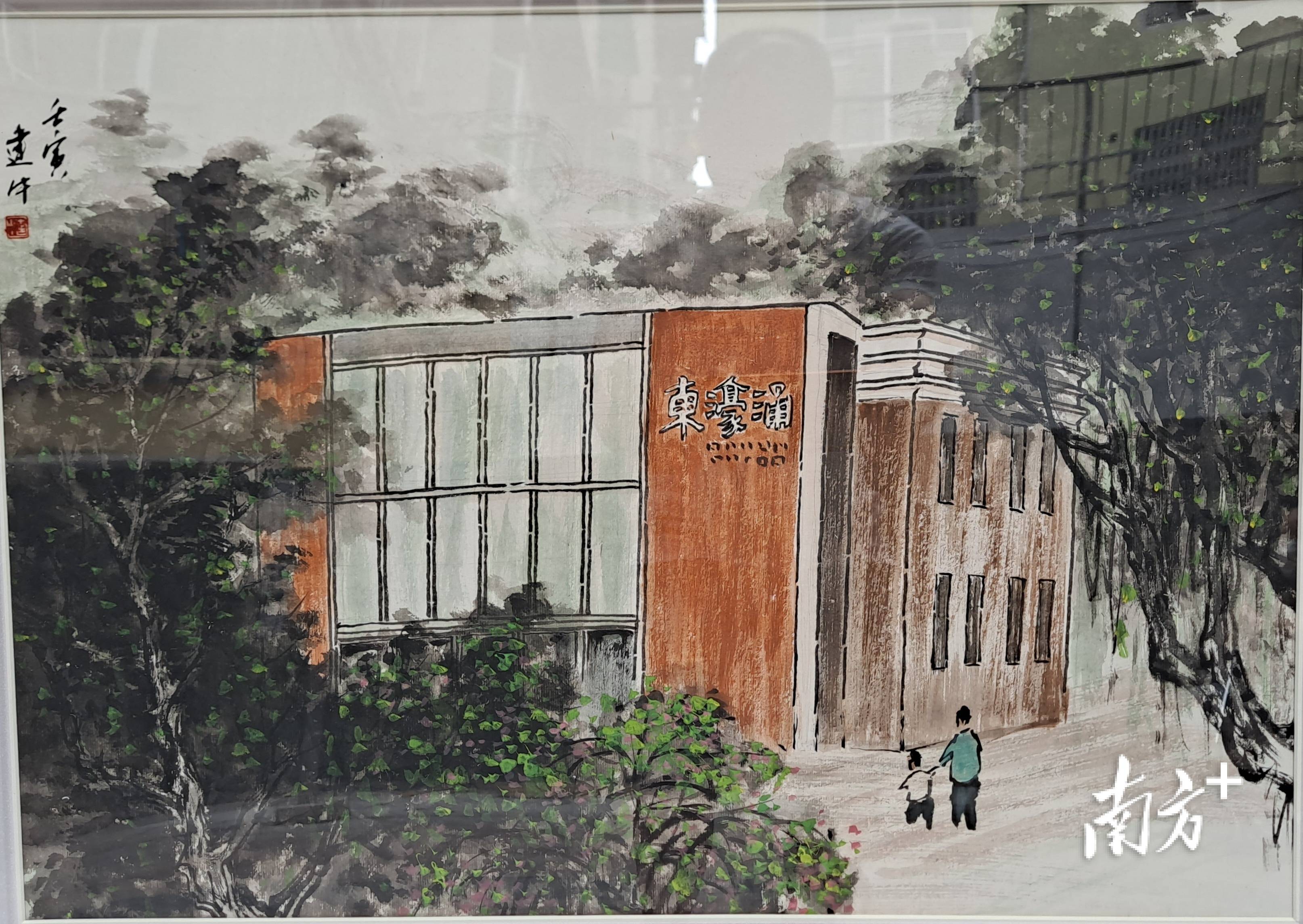 翰墨丹青绘新彩，《越秀新彩》国画长卷展活力_文化_历史_广州