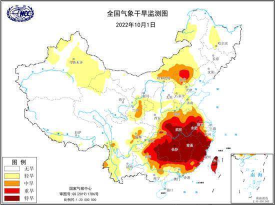 气象干旱橙色预警！江西湖南等6省份部分地区有特旱