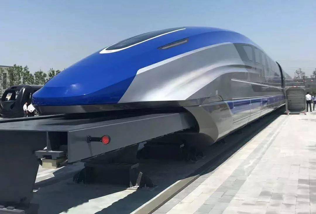 3d动画演示:超导磁悬浮列车工作原理,精彩_运行_技术_轮轨