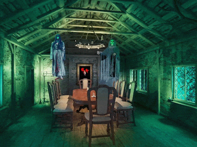 古堡惊魂鬼屋图片