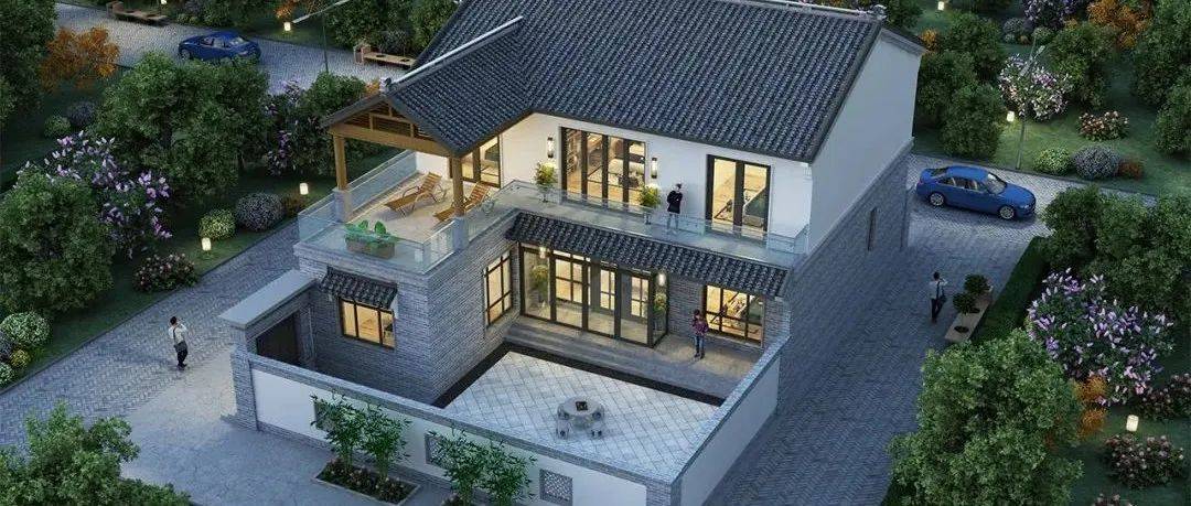 14×17米二层中式合院，大客厅+多卧室打造诗意栖居美宅（2062）_户型_家里人_生活