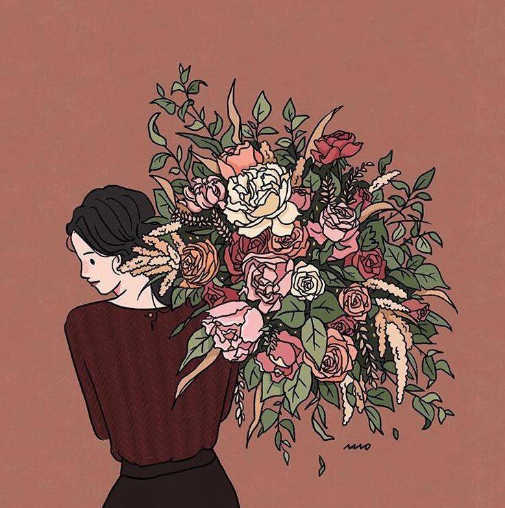 花艺师专属头像,你认真的样子真美!