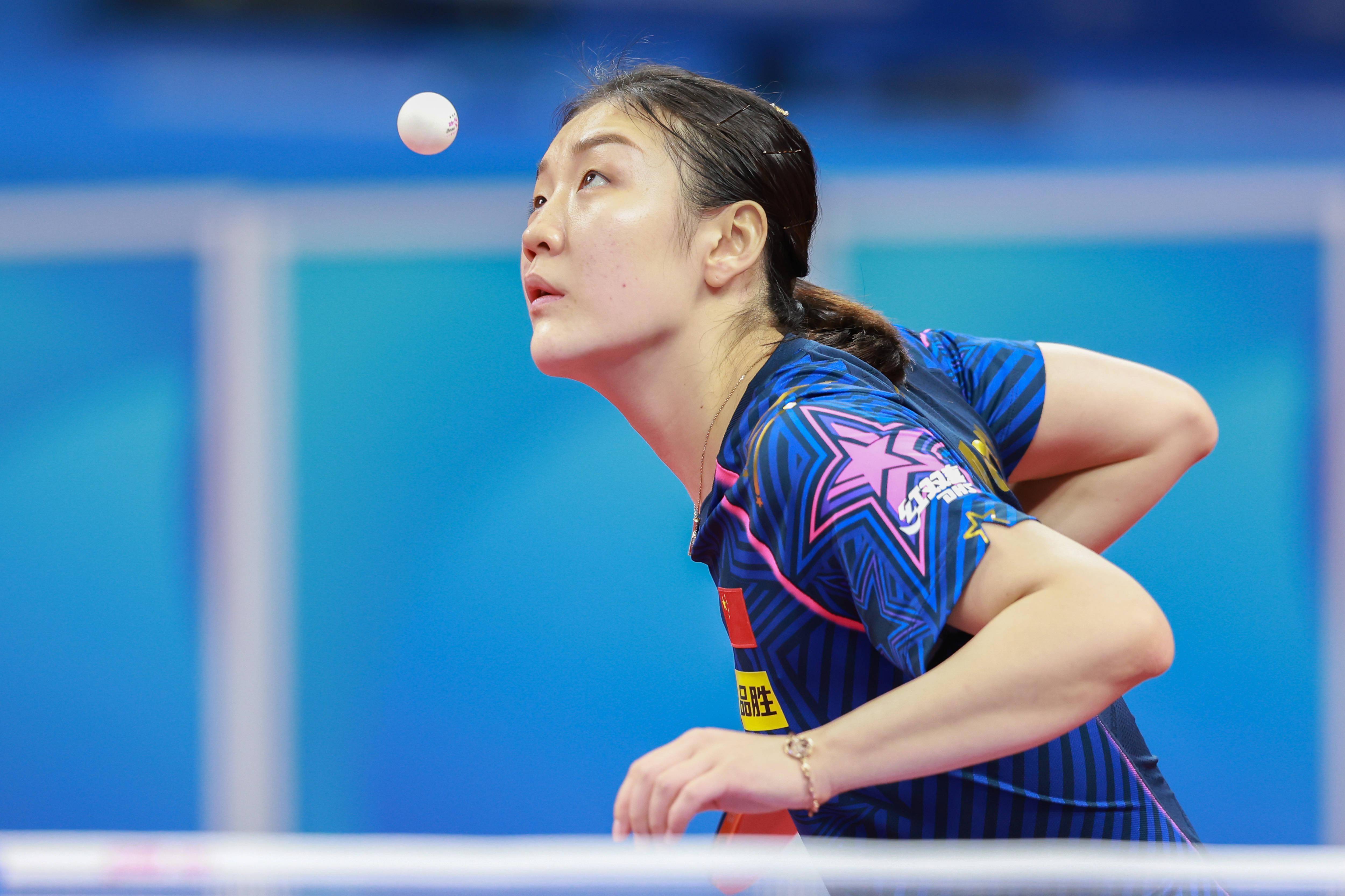 乒乓球——世乒赛团体赛:中国女队胜美国女队_选手_比赛_新华社