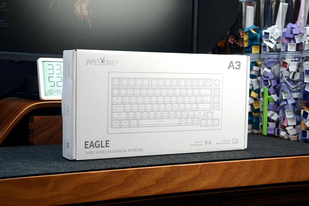 人生第一把客制化键盘就是它了,贱驴A3落日橙客制化套件体验