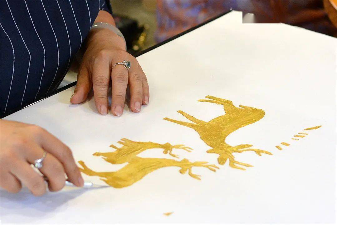 【非遗】乐享普洱丨文创·孟连傣族金水漏印_旅游_保护_图案