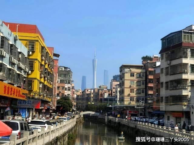 广州这“城中村”，能看最高“三塔”，为什么每天街上人流如织？
