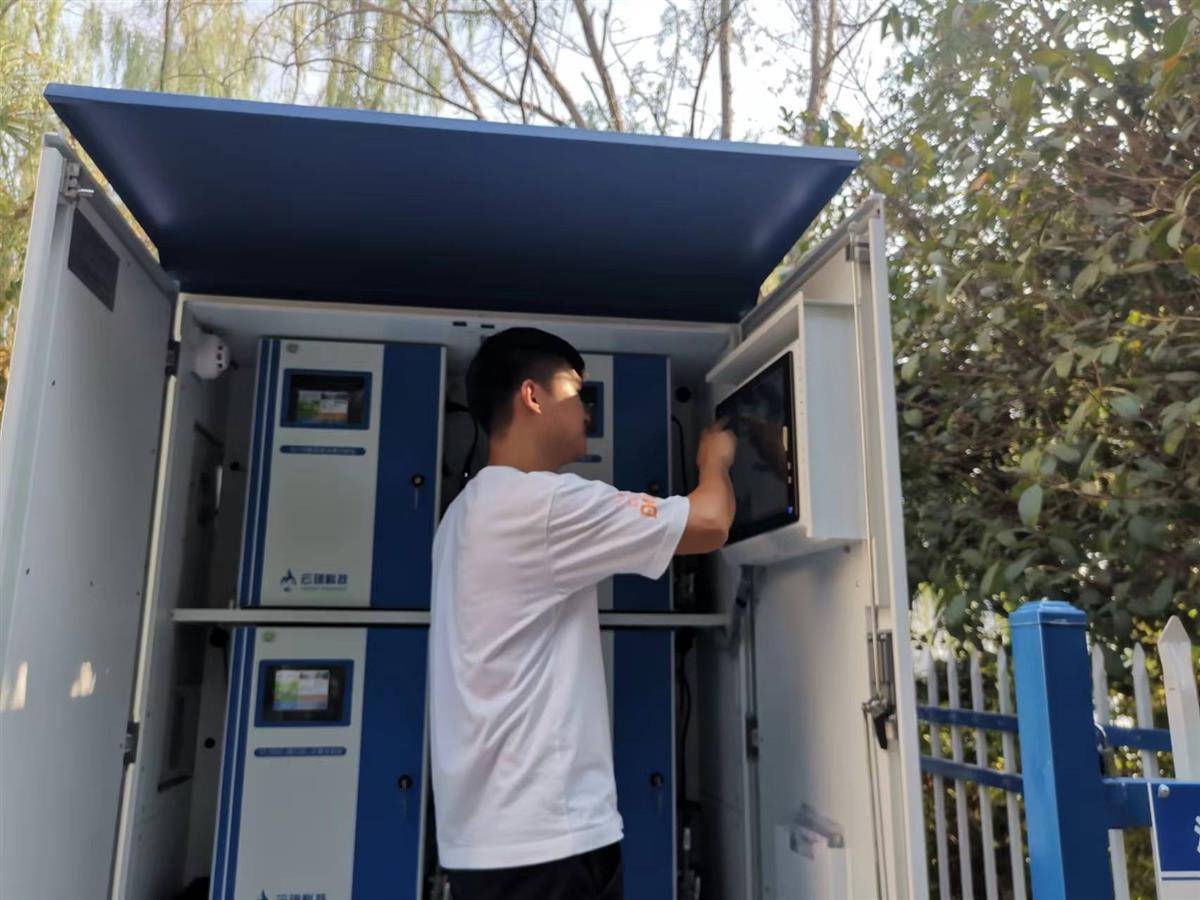 密织监控网络 江岸区首个区级自动水质监测站落子塔子湖