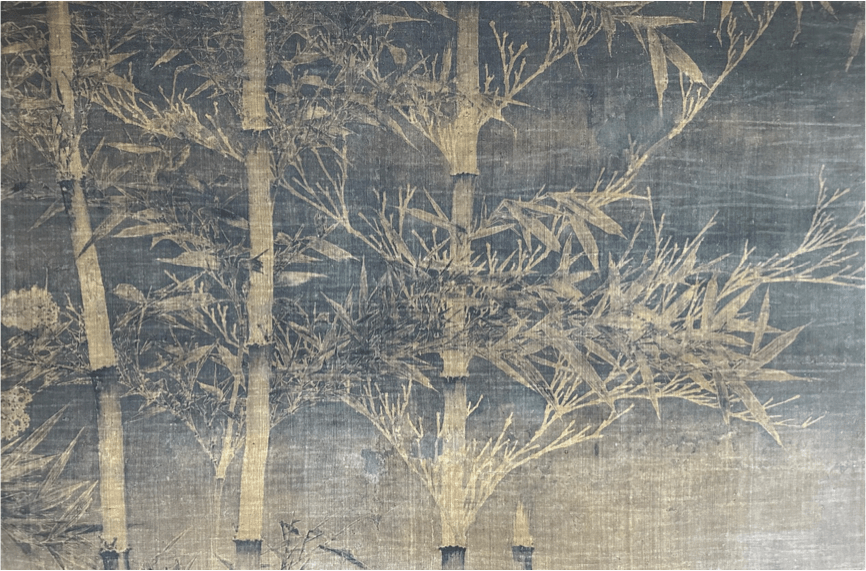 时人崇竹,爱竹,咏竹,画竹,以竹抒情明志,其中五代南唐徐熙的《雪竹图