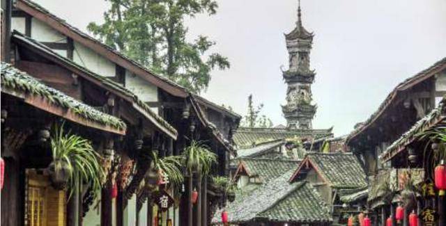 四川有个千年古镇，建筑雕刻精美，还是著名的“兰花之乡”