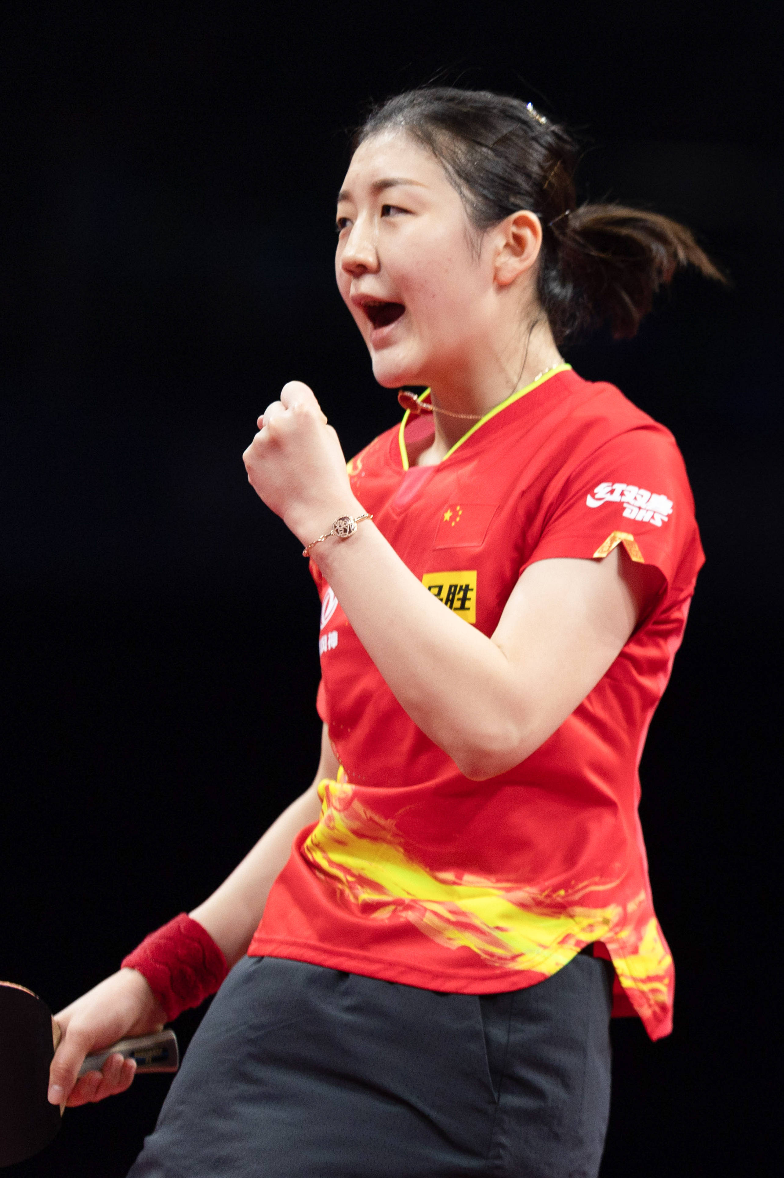 陈梦为中国女乒先赢一场