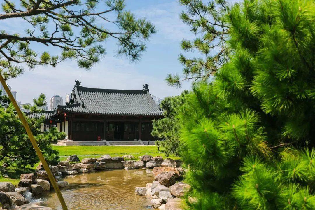 江心屿新上线的宋园,你来打卡了吗?_生活_亭台_长廊