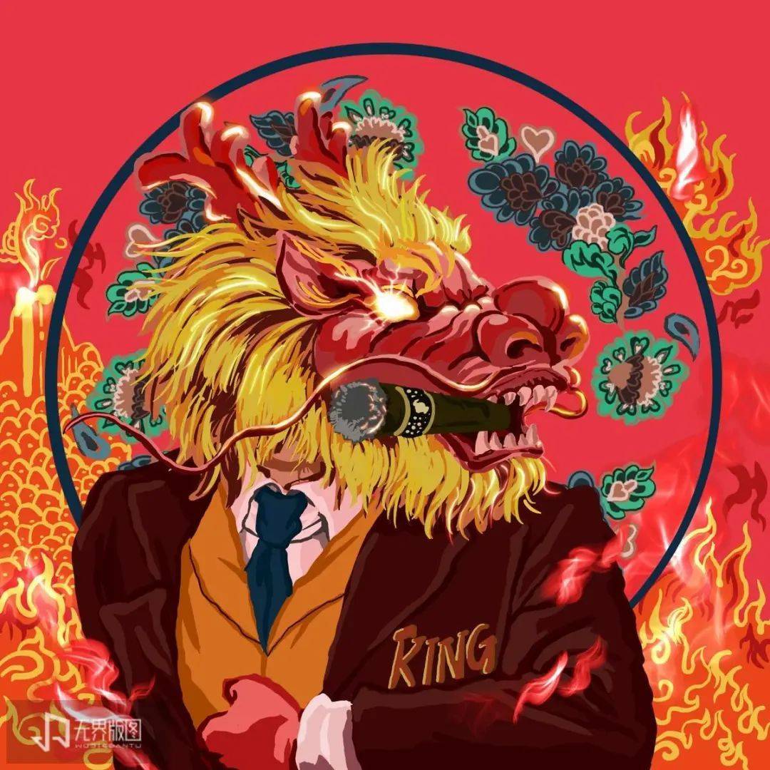 《king》火麒麟《king》电麒麟感受到ai绘画作品的便利,他积极在