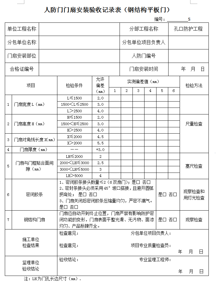 設備清單,產品出廠質量檢測報告,安裝驗收報驗記錄,安裝驗收記錄表的