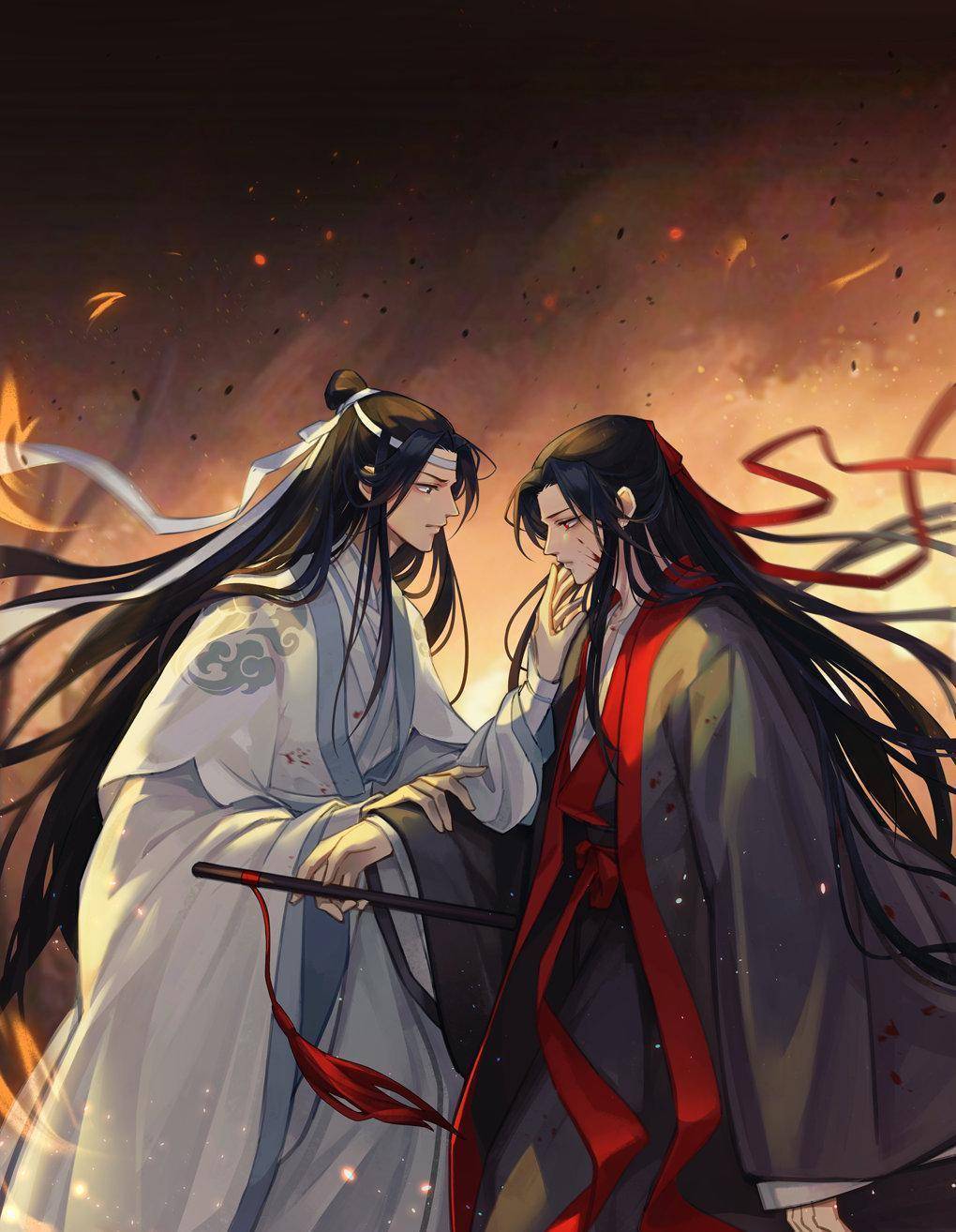 「忘羡在人间402」魏婴许的愿,让蓝湛哽咽了_魏无羡_月亮_流星