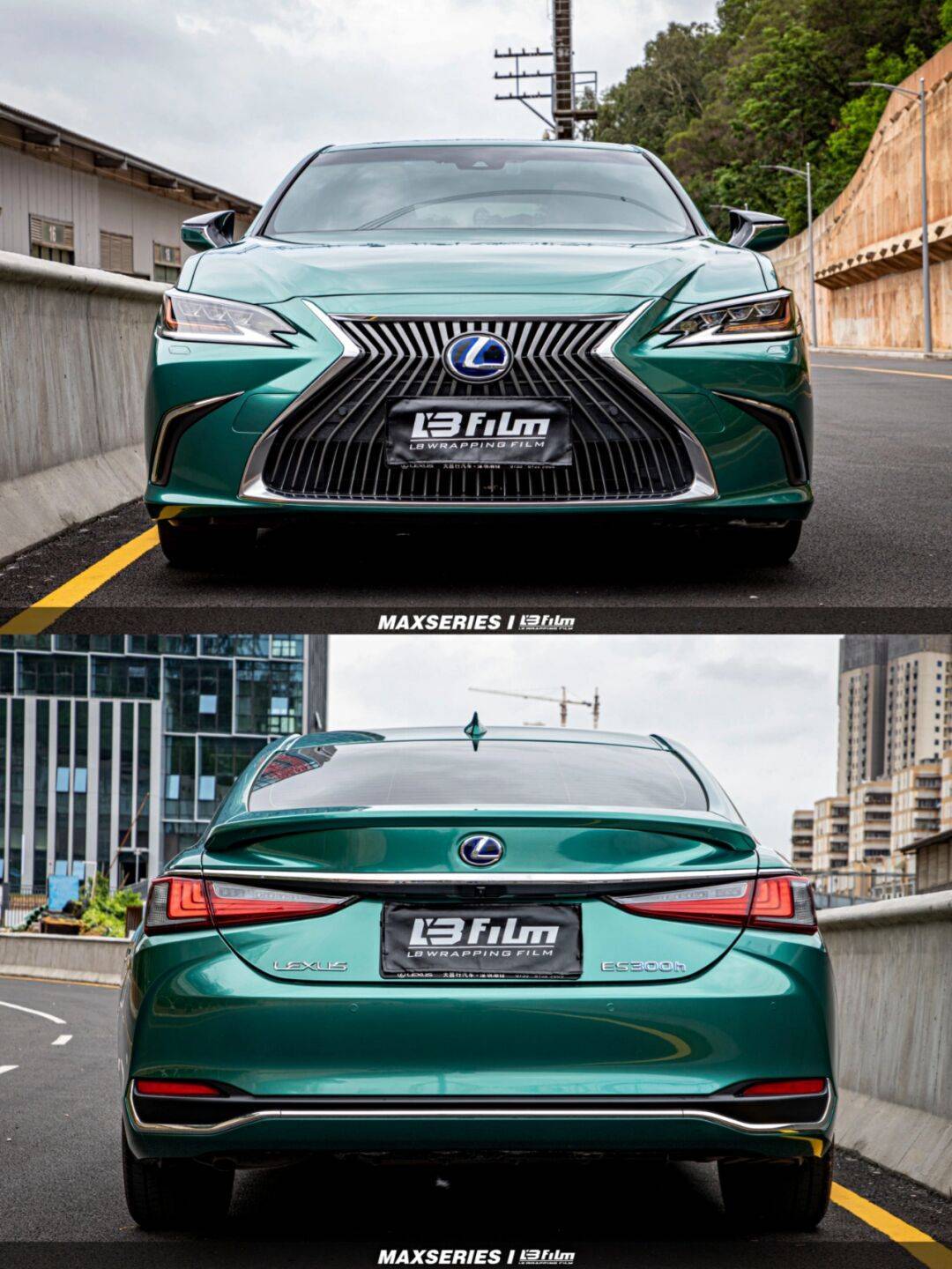 雷克萨斯lb改色膜液态金属孔雀绿,大自然的"人间富贵"_搜狐汽车_搜狐