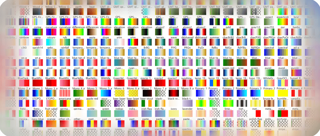 你是qgis用户,真诚的向你推荐它自带的隐藏色带系统;如果使用 arcgis