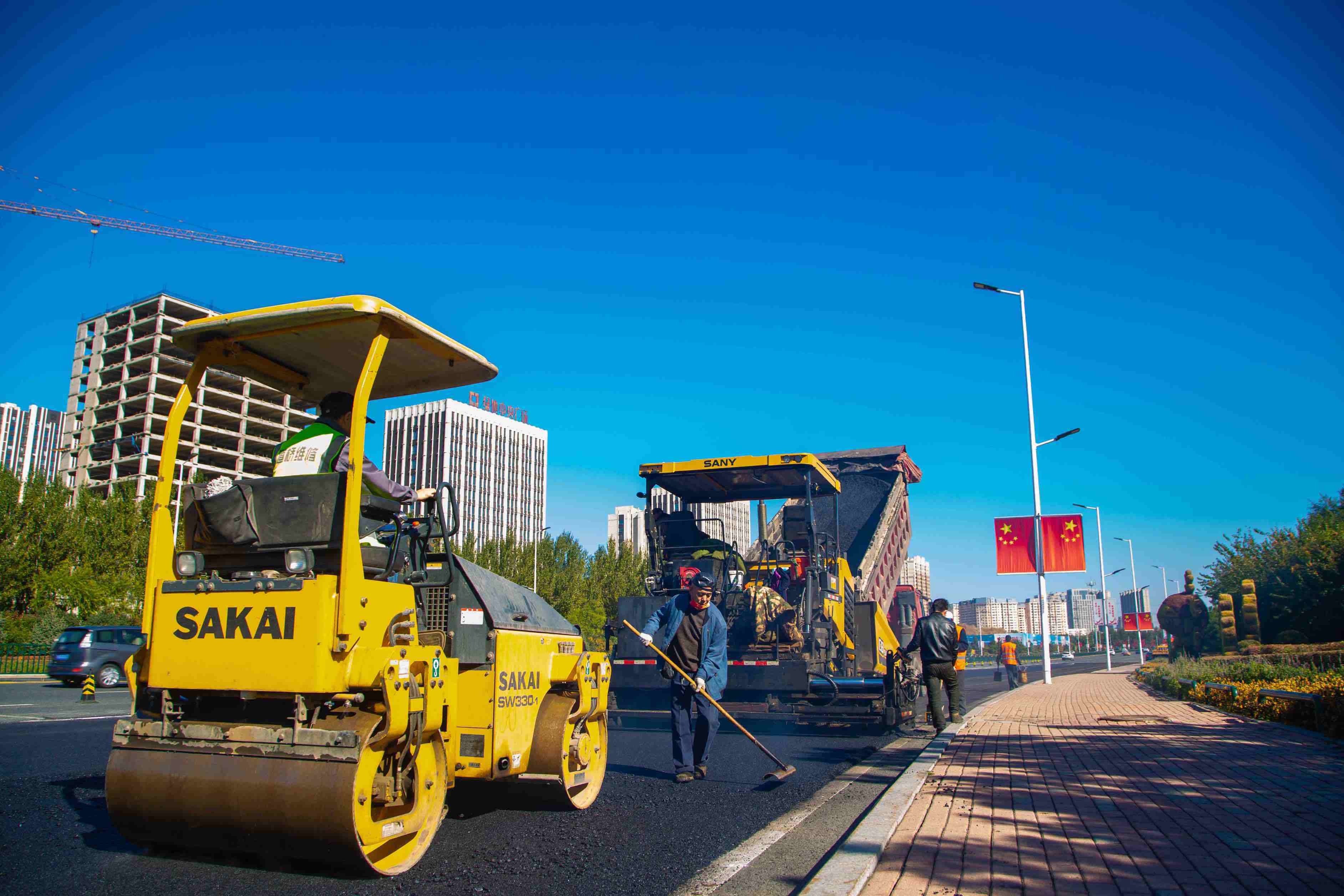 截至目前,哈爾濱共整修破損道路1622條段_維修_養護_面積