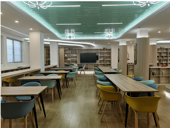 现代 温馨!武平县十方中心学校有了间超美图书阅览室_师生_借书_时间