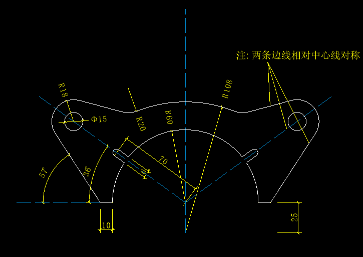 cad怎么画门的半弧图片