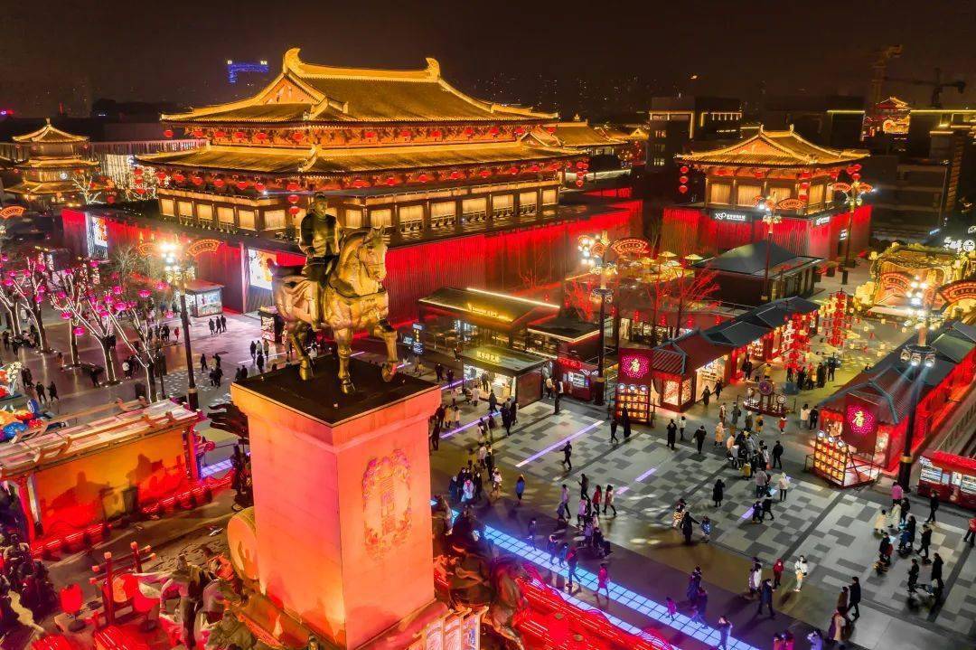 看鉴长安 | 建筑文化系列第四期:走马插花秋一片,碧瓦朱楼不夜城_大唐