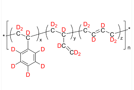 dpsdbdran 聚([氘化苯乙烯-d8]-共-[氘化丁二烯-d6]) 氘化無規共聚物