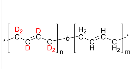 dpbd-hpbd 聚(氘化1,4-丁二烯-d6)-聚(1,4-丁二烯) 氘化二嵌段共聚物