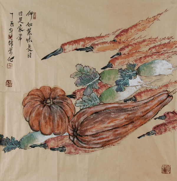 国画果蔬图片