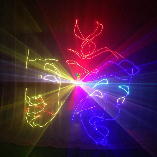 1w 2w 3w 5w10w全彩动画图案镭射激光灯 七彩声控舞厅酒吧激光灯 婚庆