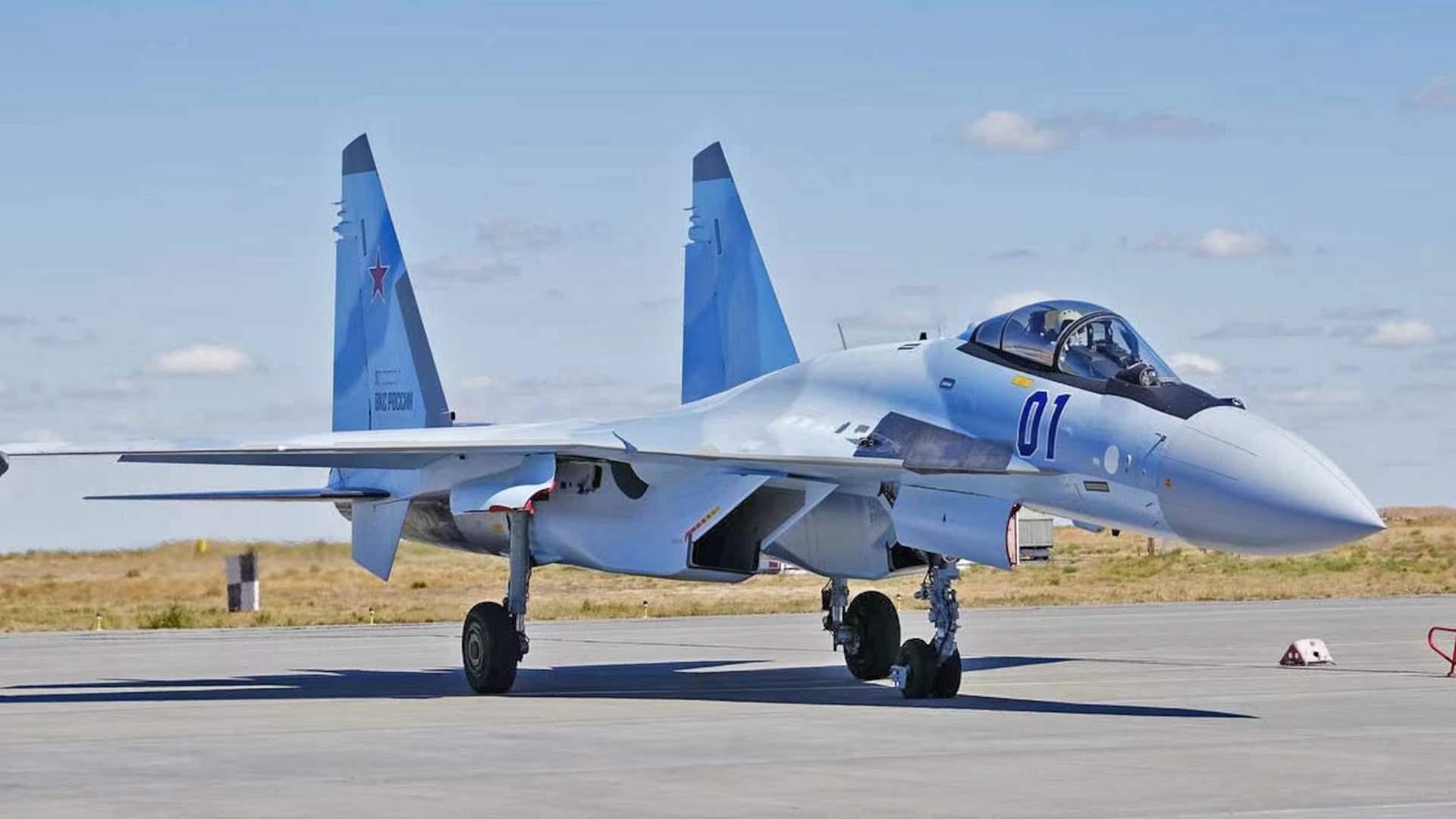 苏-35S战机加盟俄军“假想敌部队”